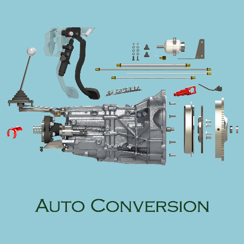 Auto to 6-Speed Manual Conversion Kit for Classic Mercedes Benz by 6 Gears