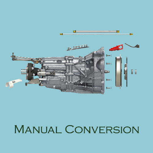 4-Speed Manual to 6-Speed Manual Conversion Kit for Classic Mercedes Benz by 6 Gears
