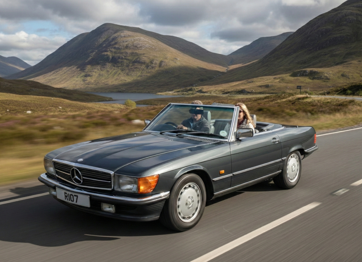 Refine your classic Mercedes Benz with 6-speed manual gearbox conversion kit by 6 Gears. R107