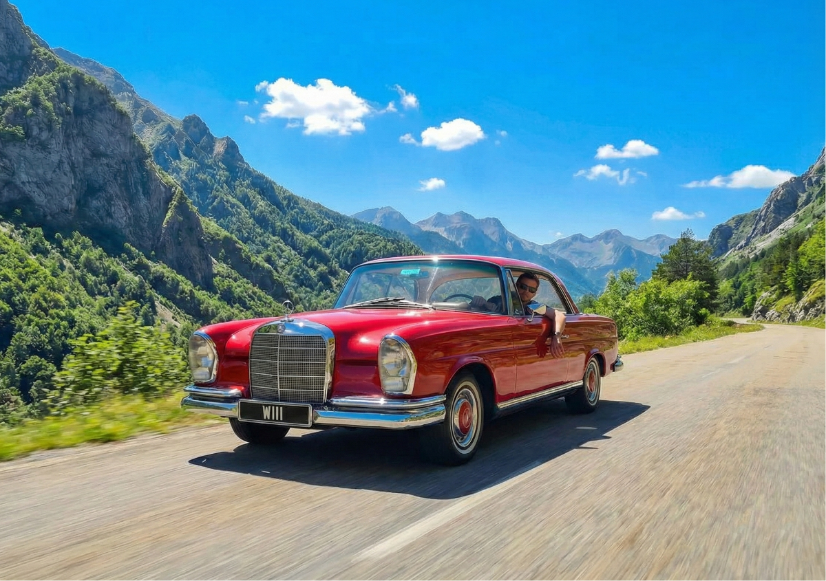 Refine your classic Mercedes Benz with 6-speed manual gearbox conversion kit by 6 Gears. W111