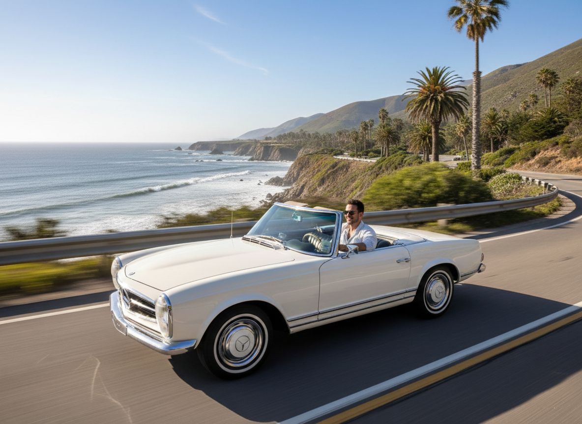 Refine your classic Mercedes Benz with 6-speed manual gearbox conversion kit by 6 Gears. W113 Pagoda